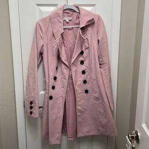 New York and Company Small Trench Raincoat